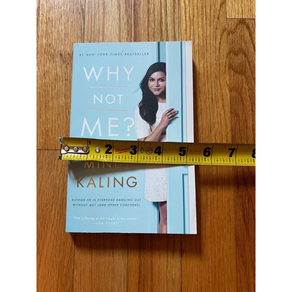 Why Not Me? Mindy Kaling Paperback First Edition Humor Essays 2015 Bestseller